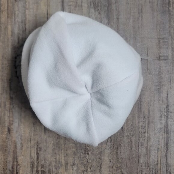 #102 Blue White Grey Toque Hat Beanie - Picture 2 of 4